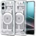 Spigen Ultra Hybrid Mag MagSafe Zero One White Samsung Galaxy S25 Edge Tok
