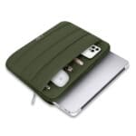 Tech-Protect Fluffy Laptop 13-14 Army Green