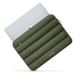 Tech-Protect Fluffy Laptop 13-14 Army Green