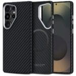 Tech-Protect Ion Carbon MagSafe Black/Silver Samsung Galaxy S25 Ultra Tok