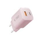 Tech-Protect Ncm33W 2-Port Network Charger Pd33W/Qc3.0 Baby Pink