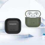 Tech-Protect Silicone Black AirPods 4 Tok