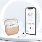 Tech-Protect Silicone Black AirPods 4 Tok