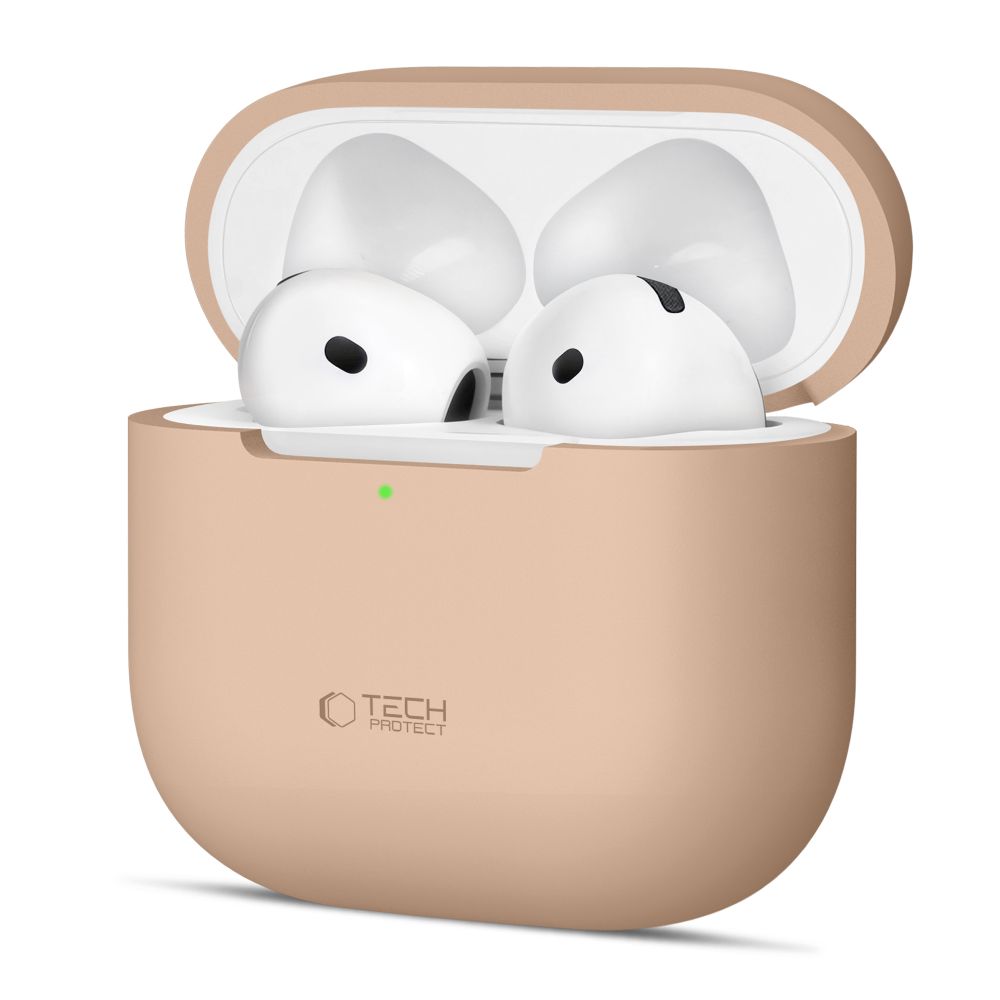 Tech-Protect Silicone Cafe Latte AirPods 4 Tok
