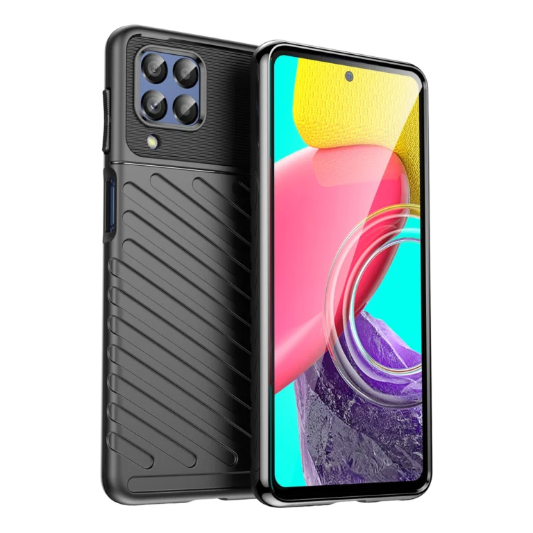 Thunder Flexible Armored Cover Black Samsung Galaxy M53 Tok