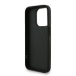 Guess PU 4G Metal Logo Strap Black iPhone 15 Pro Max Tok