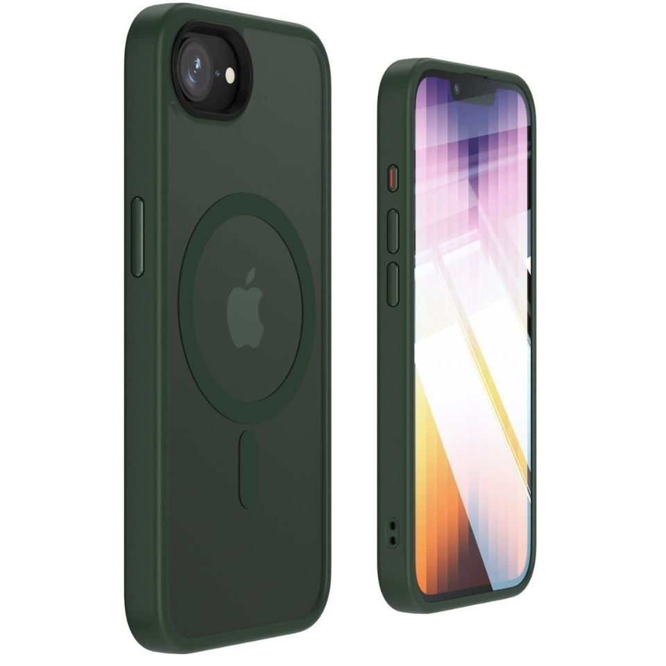 Frosted Magsafe BHcase Cangling Green iPhone 16e Tok