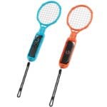 iPega SW2090 Tennis Rackets for JoyCon Drivers Nintendo Switch 2 Red/Blue