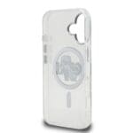 Karl Lagerfeld IML Glitter Karl and Choupette Sketch MagSafe Transparent iPhone 16 Tok