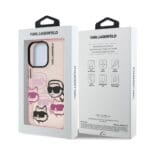 Karl Lagerfeld IML Multi K&CH Heads Pink iPhone 16 Pro Max Tok