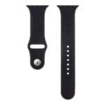 OBAL:ME Silicone Band Apple Watch SE/11/10/9/8/7/6/5/4/3 (42/41/40/38mm) S-M Black