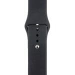 OBAL:ME Silicone Band Apple Watch SE/11/10/9/8/7/6/5/4/3 (42/41/40/38mm) S-M Black
