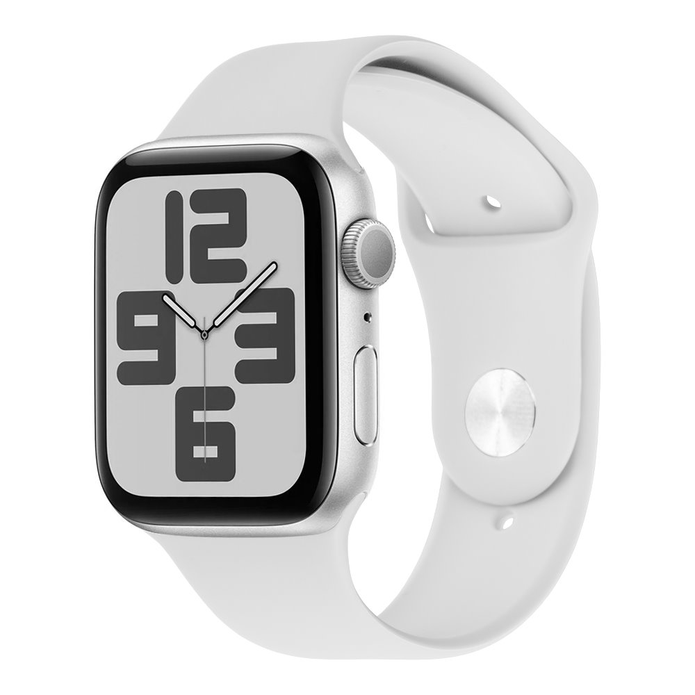 OBAL:ME Silicone Band Apple Watch SE/11/10/9/8/7/6/5/4/3 (42/41/40/38mm) S-M White