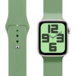 OBAL:ME Silicone Band Apple Watch SE/11/10/9/8/7/6/5/4/3/Ultra 1/2/3 (44/45/46/49mm) M-L Green