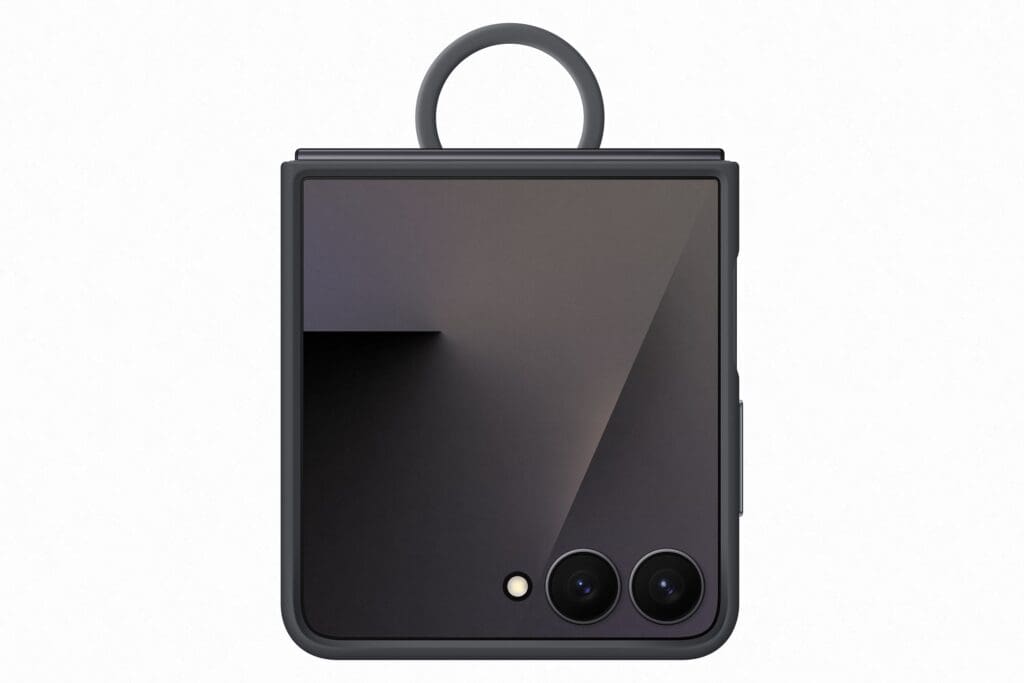 Samsung EF-PF766TBE Silicone with Ring Black Galaxy Z Flip 7 Tok