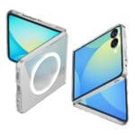 Spigen Airskin Mag MagSafe Crystal Clear/White Samsung Galaxy Z Flip 7 Tok