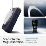 Spigen Nano Pop Mag MagSafe Blueberry Navy Samsung Galaxy Z Flip 7 Tok