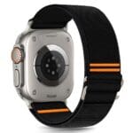 Tech-Protect Nylon Slip Apple Watch SE/11/10/9/8/7/6/5/4/3/Ultra 1/2/3 (44/45/46/49mm) Black