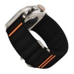 Tech-Protect Nylon Slip Apple Watch SE/11/10/9/8/7/6/5/4/3/Ultra 1/2/3 (44/45/46/49mm) Black