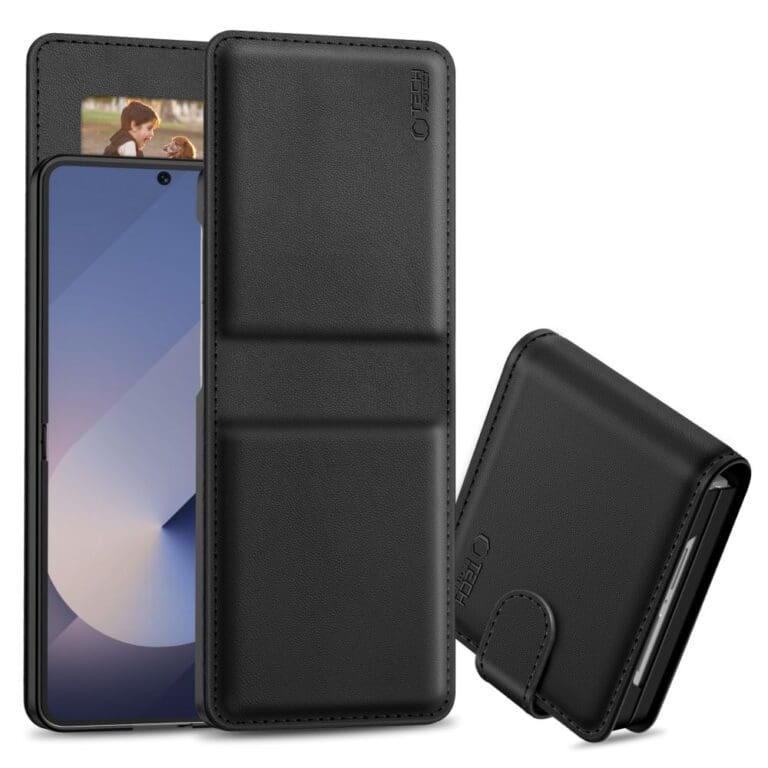 Tech-Protect Wallet Black Samsung Galaxy Z Flip 7 Tok