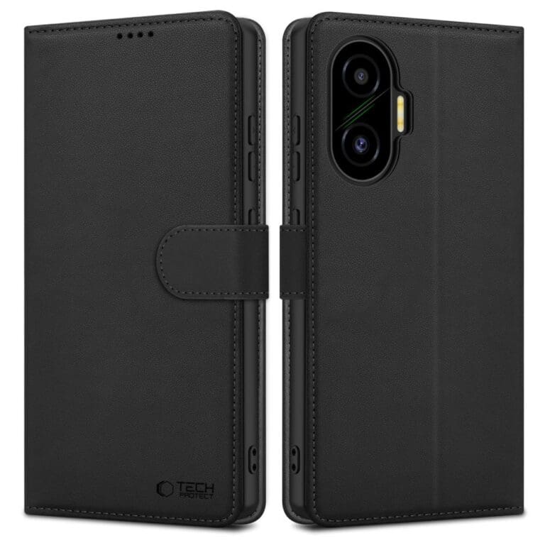 Tech-Protect Wallet Black Xiaomi Poco F7 Tok