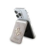 Guess 4G Metal Logo MagSafe Cardslot Wallet with Stand Pink