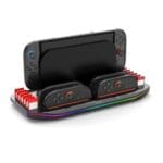iPega SW2210 Multifunctional Charging RGB Stand for Nintendo Switch 2 Black