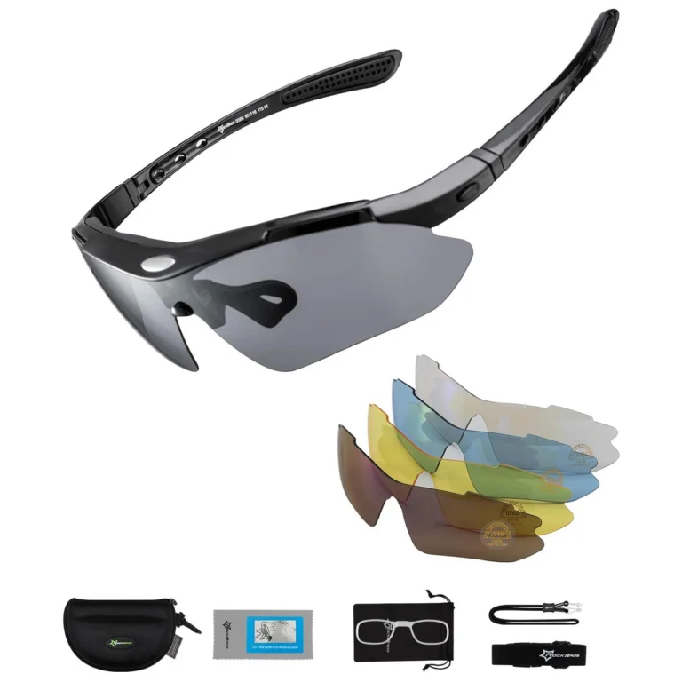 Rockbros 10003 Polarized Cycling Glasses Black