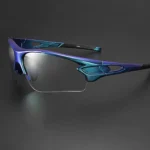 Rockbros 10069 Photochromic Uv400 Cycling Glasses Blue