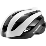 Rockbros 10110004002 Bicycle Helmet, Size M White And Black