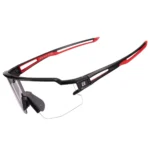 Rockbros 10173 Photochromic Uv400 Cycling Glasses Black And Red