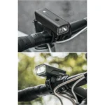 Rockbros 24510003001 Front Bicycle Light 260 Lm + Usb-C Usb-A Cable Black