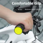 Rockbros 40720007001 Bicycle Grips With Reflector Black - Image 2