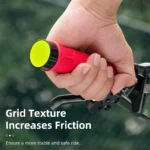 Rockbros 40720007002 Bicycle Grips With Reflector Red - Image 5