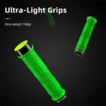 Rockbros 40720007005 Bicycle Grips With Reflector Green