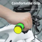Rockbros 40720007005 Bicycle Grips With Reflector Green