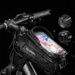 Rockbros B68-1 Armored Bicycle Bag With Phone Pocket 1.7L Black