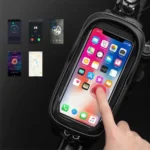 Rockbros B68-1 Armored Bicycle Bag With Phone Pocket 1.7L Black