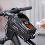 Rockbros B68-1 Armored Bicycle Bag With Phone Pocket 1.7L Black