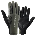Rockbros Cycling Gloves Spring/Summer/Autumn, Full, Size: S Green