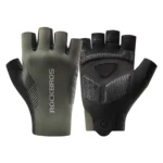 Rockbros Cycling Gloves Spring/Summer/Autumn, Short Fingers, Size: L Green
