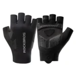Rockbros Cycling Gloves Spring/Summer/Autumn, Short Fingers, Size: M Black