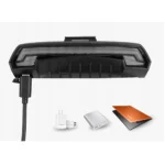 Rockbros Lkwd-R1 Rear Bike Light With Laser And Remote Control + Micro Usb Usb-A Cable Black