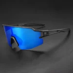 Rockbros Polarized Cycling Glasses With Uv Protection And Corrective Insert Blue Lenses Black