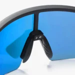 Rockbros Polarized Cycling Glasses With Uv Protection And Corrective Insert Blue Lenses Black