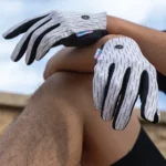 Rockbros Sports Gloves Full Spring-Summer Size L White And Black
