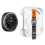 Spigen Glas.Tr ”Ez-Fit” 2-Pack Galaxy Watch 8 Classic (46 mm) Clear