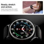 Spigen Lite Fit Samsung Galaxy Watch 8 / Classic (40 / 44 / 46 mm) Black