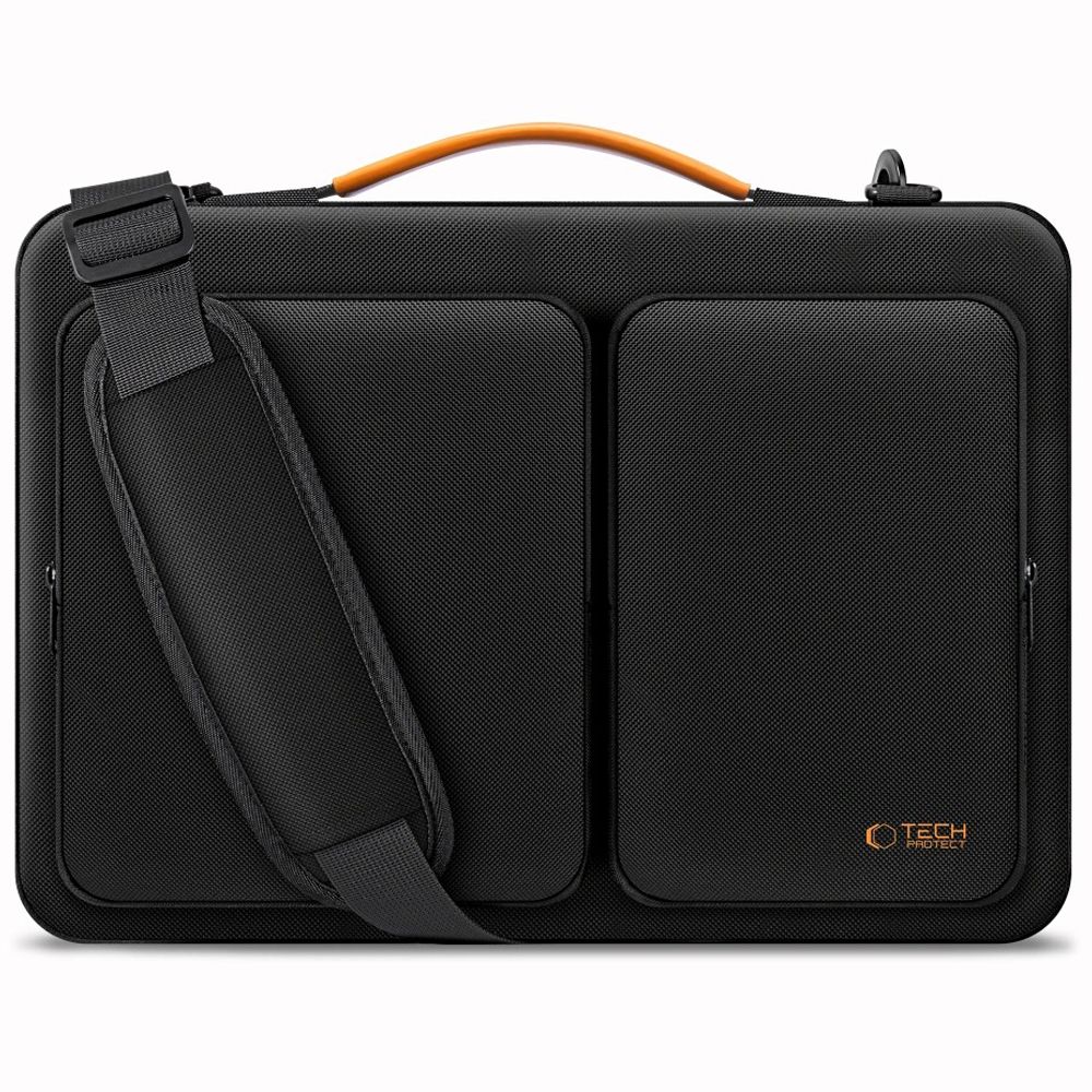 Tech-Protect Defender Bag Laptop 15-16 Black/Orange