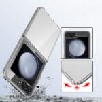 Tech-Protect Flexair Hybrid Clear Samsung Galaxy Z Flip 6/7 Fe Tok